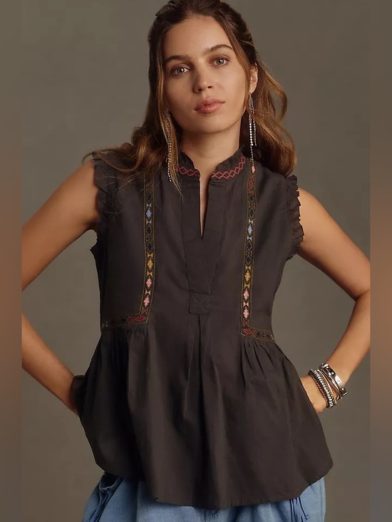 Anthropologie Tops - Anthropologie Current Elliott The Solace Tank Top, size XL